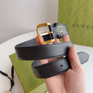 追跡付 グッチ バックル ツートーン ベルト 本物 guh78112