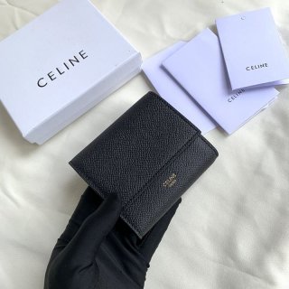 人気急上昇 セリーヌ/スモール 本物 トリフォールド ウォレット Ces11853