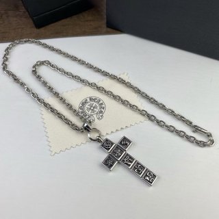 最新でオシャレクロムハーツ ネックレス 本物 ダガー シルバー Kuh86357