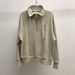 定番 アミ パリス ハーフジップ スウェットシャツ 本物 amn16256 定番 アミ パリス ハーフジップ スウェットシャツ 本物 amn16256
