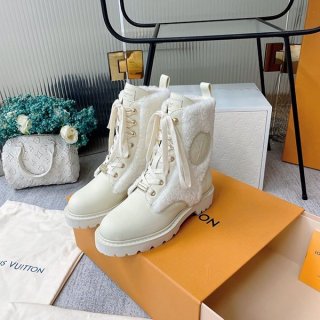 ルイヴィトン ウールブーツ 本物 vut66731