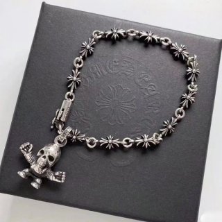 高級ブランドクロムハーツ ブレスレット 本物 ダガー シルバー Kur69089