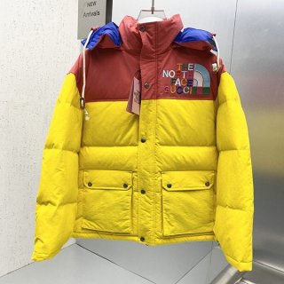 一目惚れノースフェイス グッチ 本物 ダウン ジャケット gug15803