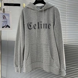 《大人気》セリーヌ ロゴクラシックフーディー パーカー 本物 Cem72606