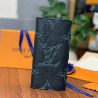 ルイヴィトン 財布 本物 メンズ モノグラム フラワー 長財布 人気 ブラック M80042