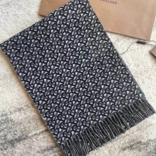 稀少 バーバリー 本物 TBモノグラムスカーフマフラー Baj69744