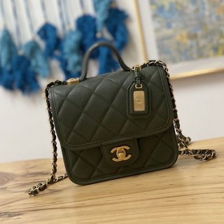 可愛い シャネル スモール トップハンドルフラップバッグ 本物 shn35686
