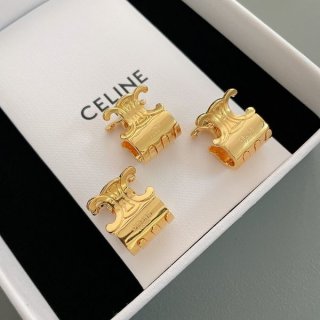 一目惚れセリーヌ 本物 ヘアクリップ ラージトリオンフ Cez51167