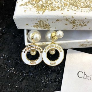 ギフトに最適ディオール ピアス 本物 メタル レジンパール del13478