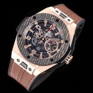 累積売上総額第１位！ウブロ 本物 ビッグバン フェラーリ キングゴールドカーボン 世界限定500本 401OQ0123VR