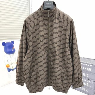 希少色 バレンシアガ 本物 BB モノグラム トラックスーツ ジャケット 704495TML369378
