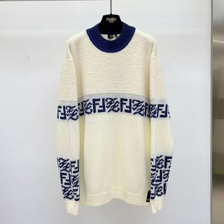 超希少！フェンディ☆ FFモチーフ ビスコース 本物 セーター fee27700