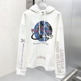 送料込バレンシアガ フーディ ミディアム パーカー 本物 bar71162