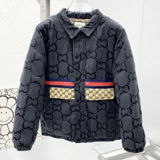 グッチ ジャンボGGキャンバス ダウンジャケット 本物 guc43329