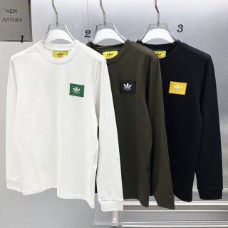 大人気！グッチ アディダス コラボ 本物 ロゴ ニット ウールセーター 3色 gue75148