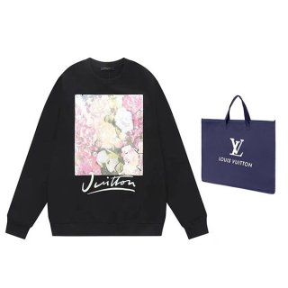 ルイヴィトン 本物 LVフラワータペストリープリント スウェット vup65862