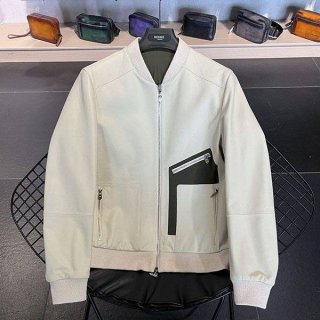 争奪戦 エルメス レザーインスピレーションジャケット 本物 erc79456