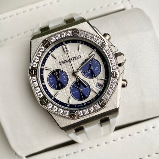 大人気！オーデマピゲ 本物 ロイヤルオーク ダイヤモンド クロノ 37mm 26231ST.ZZ.D010CA.01