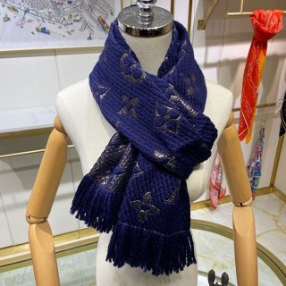 《大人気》ルイヴィトン あったかい厚手ストールマフラー 本物 vul68218