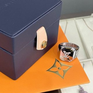 【完売必至】ルイヴィトン リング 本物 モノグラム カーヴド vug34910