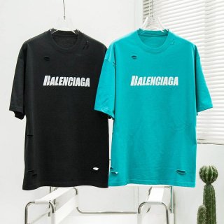 定番バレンシアガ 本物 DESTROYED FLATGROUND Tシャツ 2色 bam86561 定番バレンシアガ 本物 DESTROYED FLATGROUND Tシャツ 2色 bam86561
