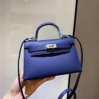 エルメス ケリーミニ2 カザック本物 エプソン シルバー金具 he19015