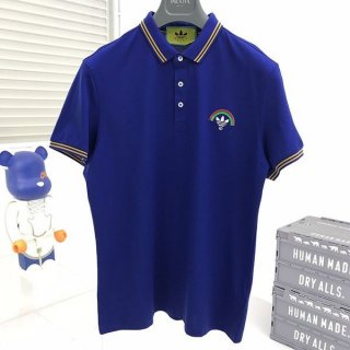 入手困難 アディダス x グッチ コットン ポロシャツ 本物 guv19097