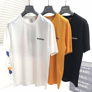 定番バーバリー 本物 モノグラムモチーフ コットンTシャツ 3色 80552061