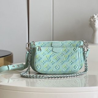 可愛いルイヴィトン ショルダーバッグ 本物 マルチポーチアクセサリー vui18478