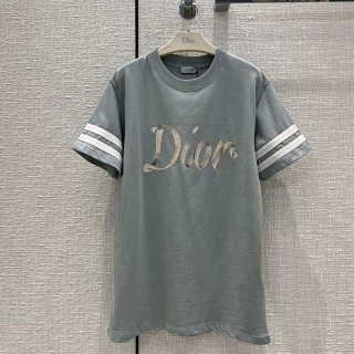 定番新作ディオール オーガニックコットンジャージー Tシャツ 本物 deq36146