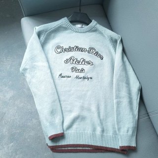 完売必至クリスチャン ディオール ATELIER セーター 本物 ウールジャージー 213M640AT298_C688