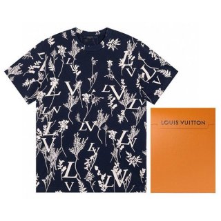 大人気！ルイヴィトン◆モノグラム Tシャツ ブルー 本物 vun93461