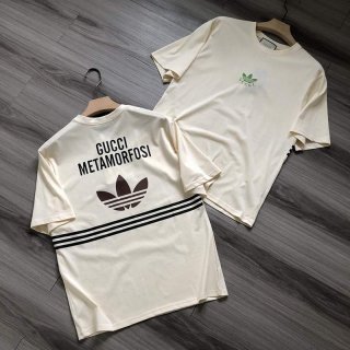 限定☆希少 グッチ アディダス" Tシャツ 本物 【追跡付】