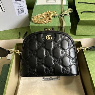 ★日本!!人気！グッチ GG キルティングレザー ショルダーバッグ 本物 gum94932