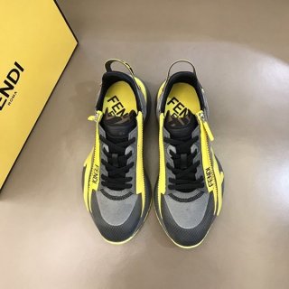 フェンディ スニーカー 本物 フローロートップ fem46241