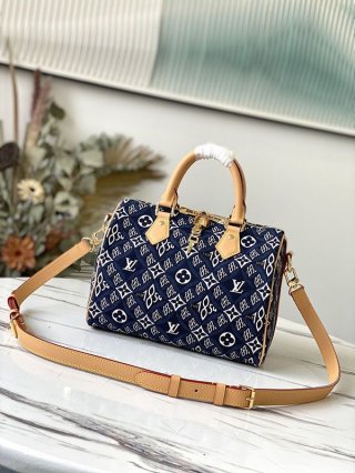 SS21新作 ルイヴィトン ミニバッグ 本物 スピーディ SINCE 1854 モノグラム バンドリエール 25 M57400