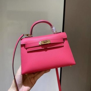エルメス ケリーミニ2 カザック本物 エプソン シルバー金具he19017