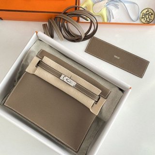 一目惚れエルメス 本物 ケリーダンス 22cm 内縫 2色金具 erk29719