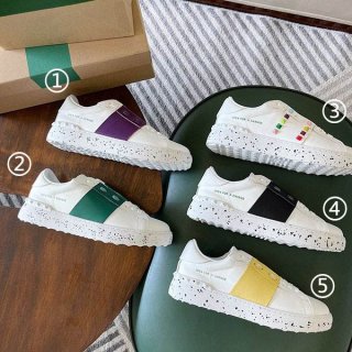 超希少！ヴァレンティノ 本物 バイオベースマテリアル スニーカー 5色 XW2S0781PUD