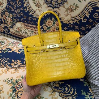 人気No1 エルメス バーキン30 ポロサス クロコダイル本物 ニロティカス ero59308