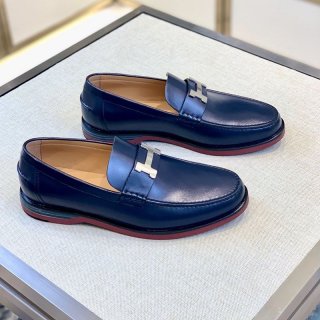 争奪戦 エルメス Paris パリ "H" ロゴ ローファー 本物 erm81936