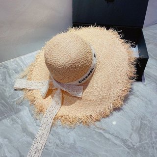 【夏コーデにぴったり】シャネル ハット 本物 shs51137