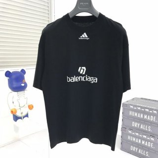 超希少！バレンシアガ アディダス 本物 Tシャツ メンズ bak07891