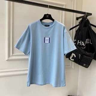 【日本未発売】シャネル Tシャツ 本物 モノグラム プリンテッド shd81358