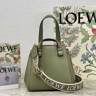新作限定 ロエベ ハンモック 本物 ナゲット ショルダーストラップ付 lom87072
