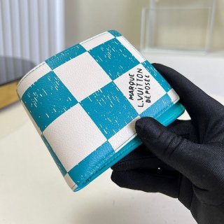 超話題!追跡付き★ルイヴィトン 財布 本物★ポルトフォイユミュルティプル ダミエ★かっこいい!!! vuc38191