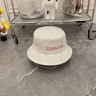 大人気!!新色シャネル ホワイト ハット 本物 帽子 shk03127