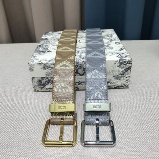 一目惚れ大人気 ディオール ベルト 本物 35mm幅 2色展開 des79967
