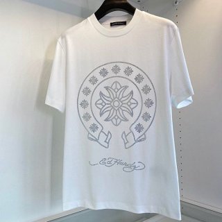21-22AWクロムハーツ 本物 Tシャツ ホースシュー 半袖 Kuc52215