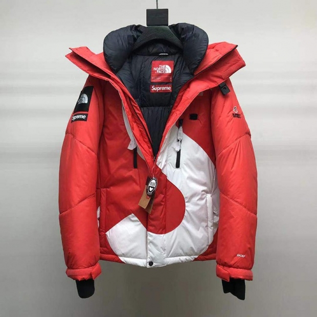 争奪戦 シュプリーム×ノースフェイス 本物 s logo ヒマラヤン レッド 限定コラボ超激レア! shp43136
